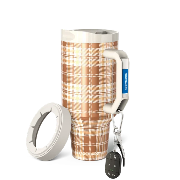 Thicc Buddy 50oz, Pumpkin Patch Plaid