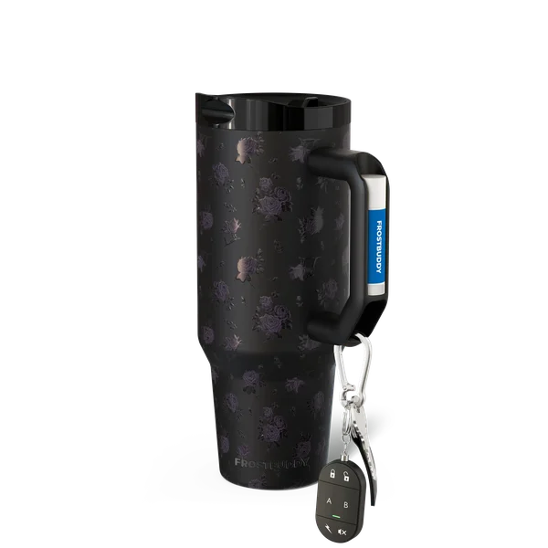 Thicc Buddy 40oz - Black Floral