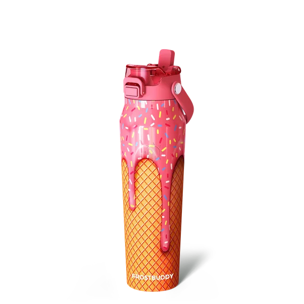 Bottle Buddy 32oz, Pink Ice Cream