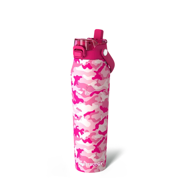 Bottle Buddy 32oz - Pink Camo