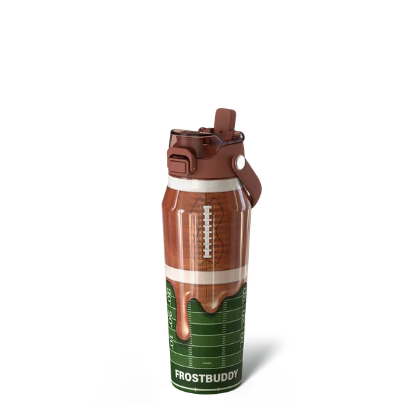 Bottle Buddy 24oz, Football Drip