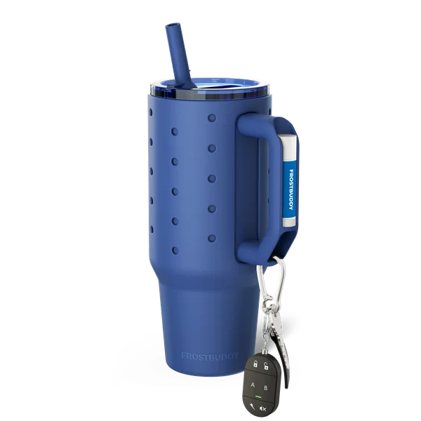Thicc Buddy 40oz, Navy w/ Skin