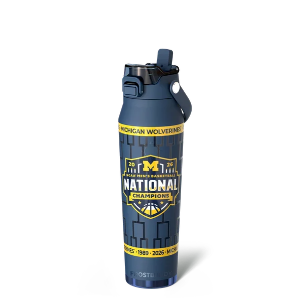 Bottle Buddy 32oz - Michigan Wolverines, 2026 NCAA Men's Basketball Champions