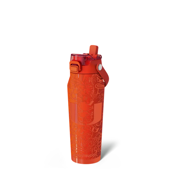Bottle Buddy 24oz, Miami Hurricanes, Color Rush